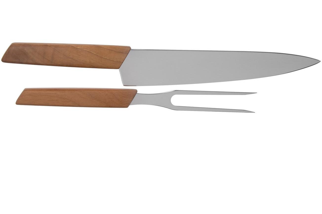Victorinox Swiss Modern 6.9091.2 trancheerset, walnoothout