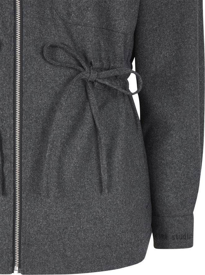 esmé studios ESBez Wool Jacket GRS Gray melange