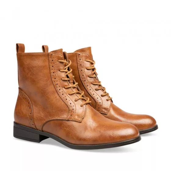 Bottines COGNAC MERRY SCOTT