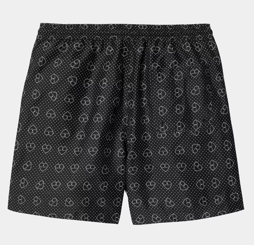 Carhartt WIP Slater Swim Trunks Black