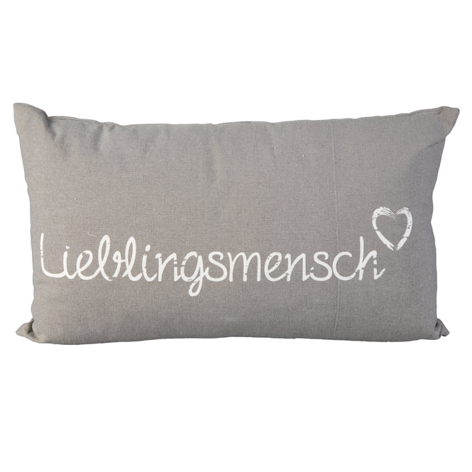 Dekokissen - Lieblingsmensch - ca. 50 x 30 cm - 1 Stück
