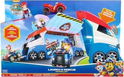 Paw Patrol Launch & Rescue Patroller Kjøretøy