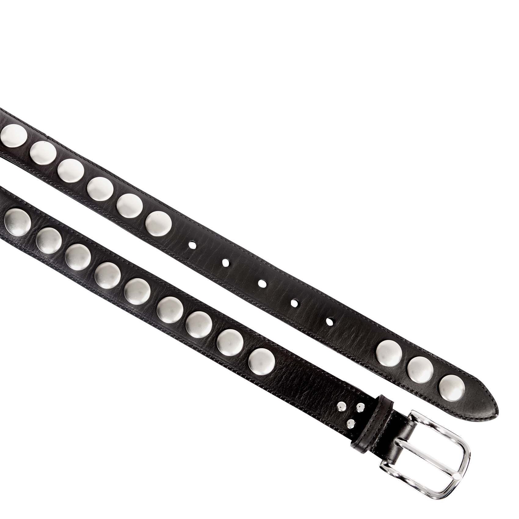 Ceinture ornée de rivets | Noir