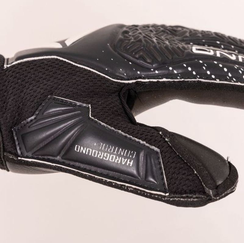 Stanno - Hardground VI - Keepershandschoenen - Zwart Wit - Soft Foam