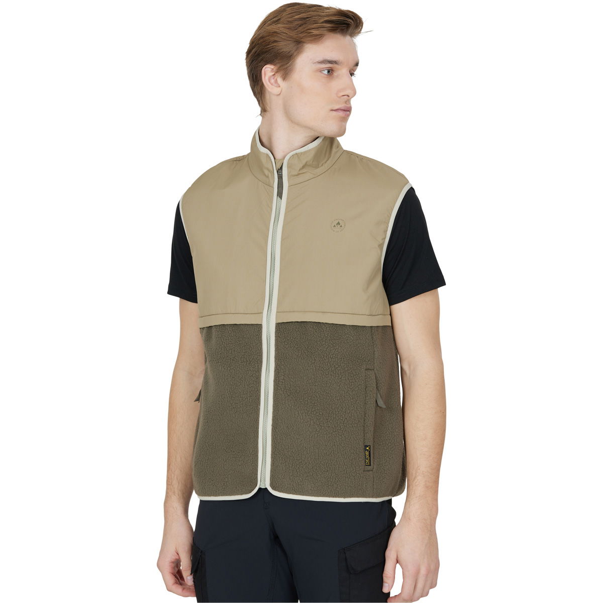 Whistler Oak Teddy Fleecevest Herre