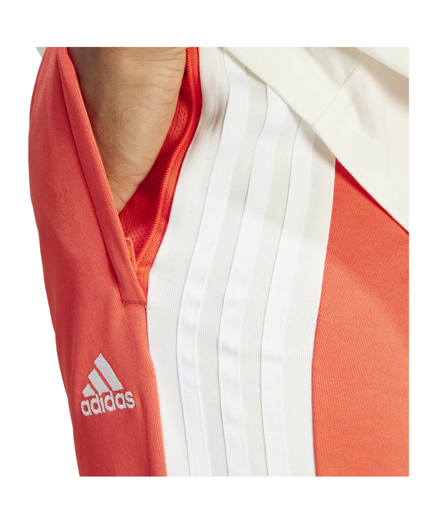 adidas Tiro Trainingshose Rot Weiss
