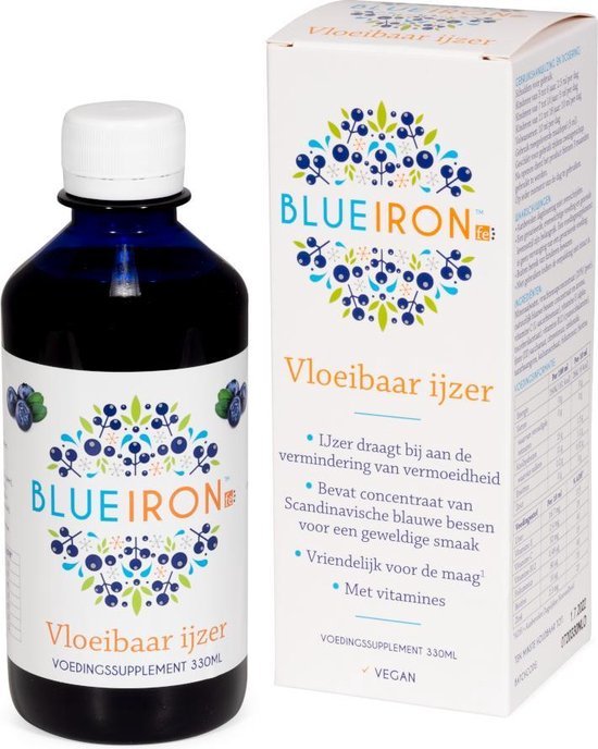 blueiron Vloeibaar ijzer original 330ml