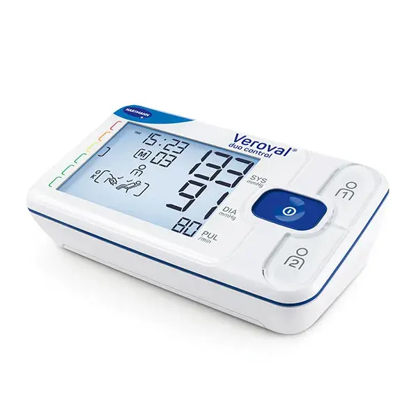Monitor de pressão arterial Veroval Duo Control, tamanho M.