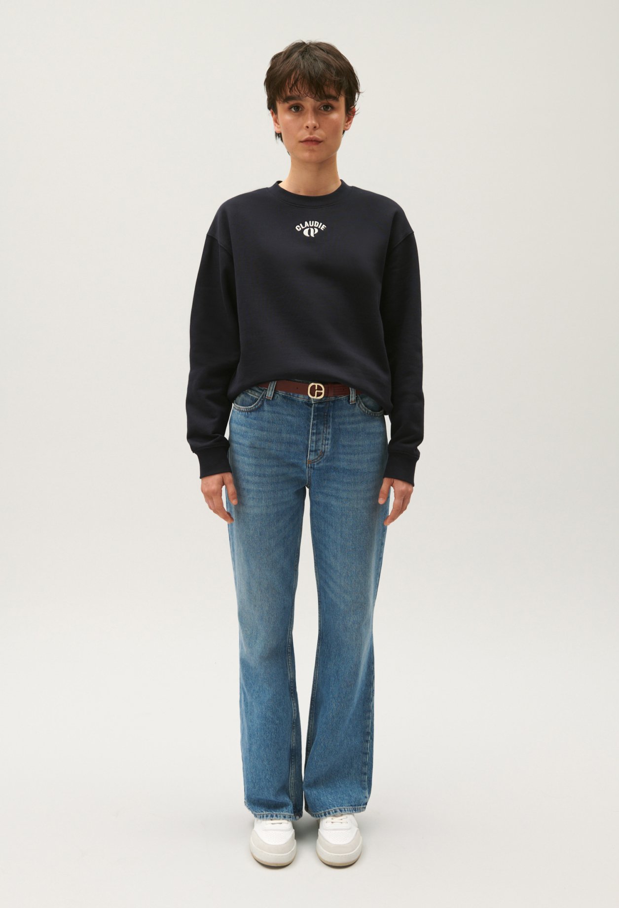 Sweatshirt bleu marine