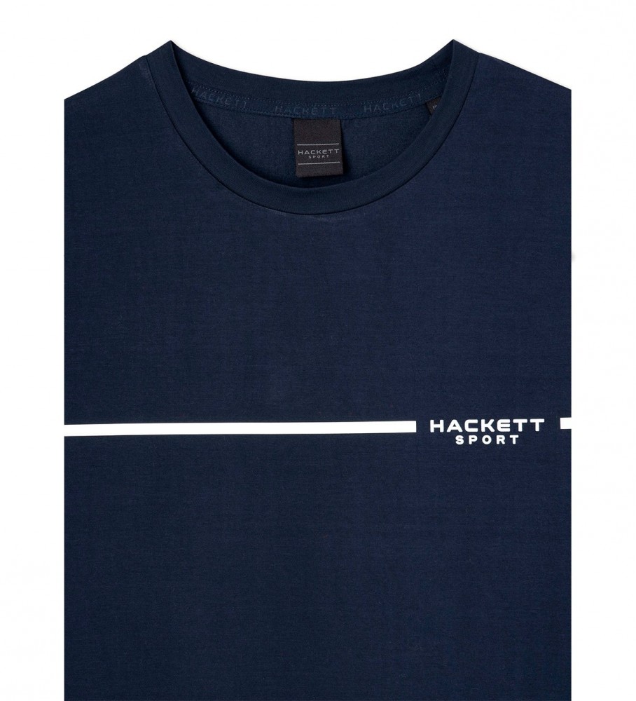 Camiseta azul marinho de viagem da Hackett HS