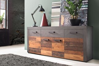 Sideboard Indy Grau/Braun 178 x 77 x 40 cm