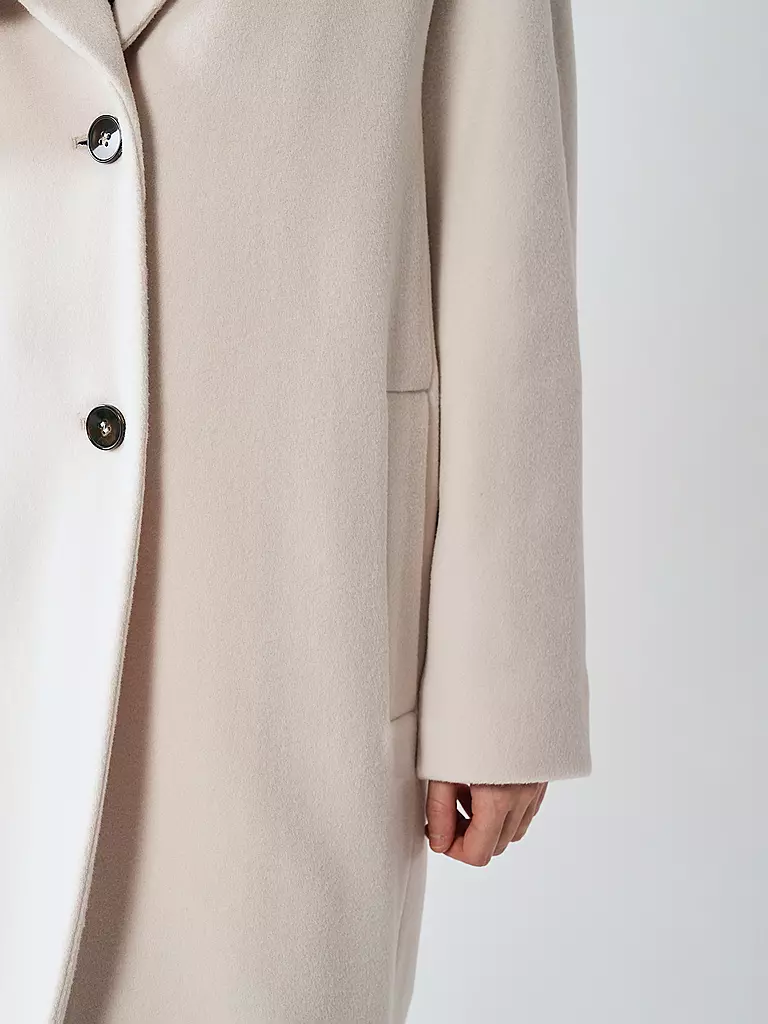 MARC CAIN  Wollmantel creme