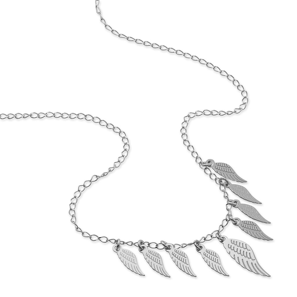Collier Alli Argent Blanc