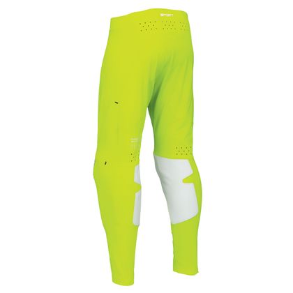 Pantalon cross Thor SPORT RIOT 2025 - Blanc / Jaune