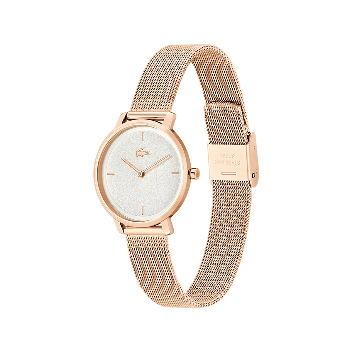 Montre LACOSTE suzanne femme bracelet acier rose