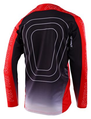 Maillot Manches Longues Troy Lee Designs Sprint Richter Race Rouge