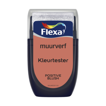Flexa Creations muurverf kleurtester Positive Blush 30ml
