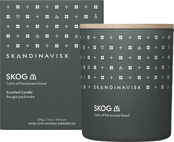 Skandinavisk SKOG Scented Candle w Lid 200g