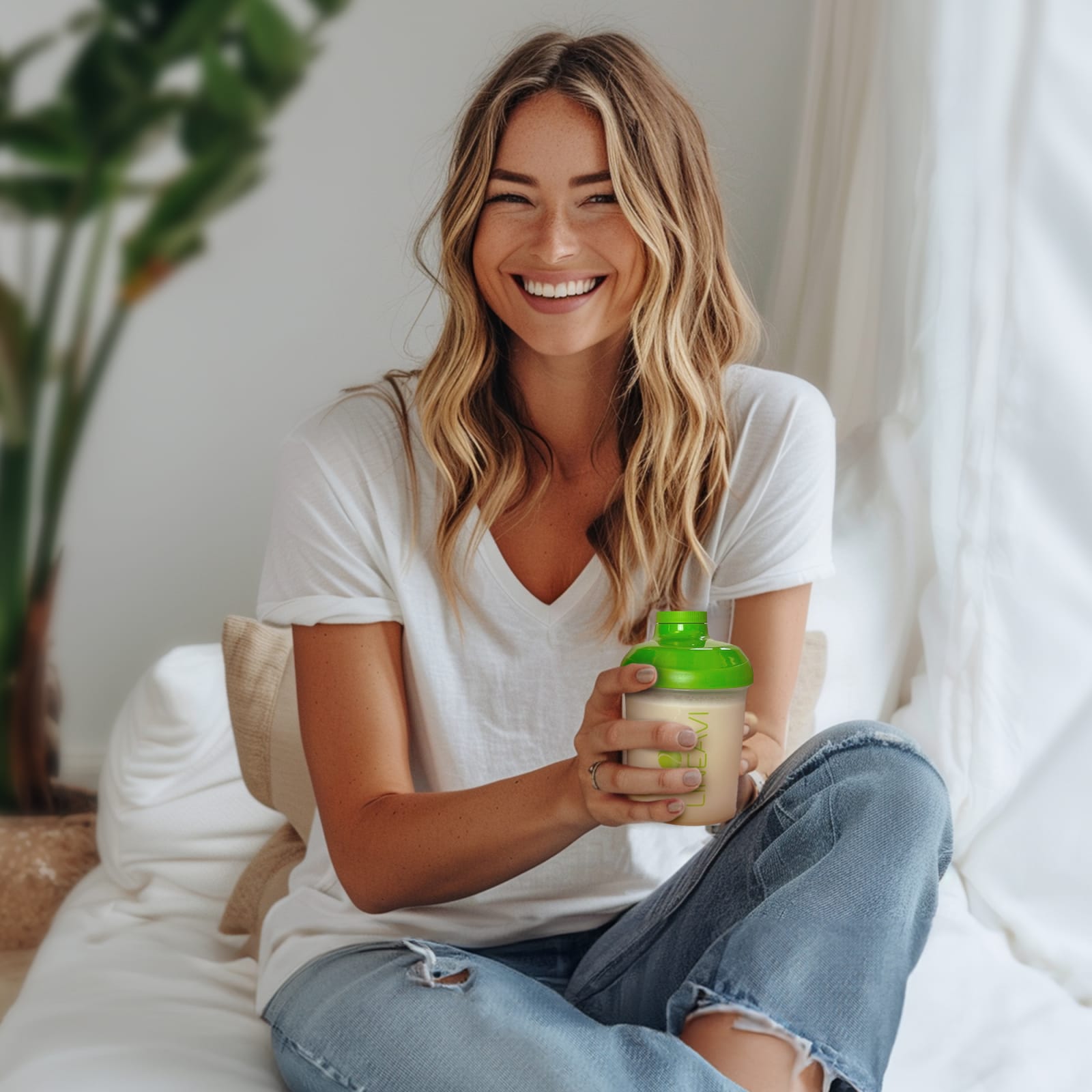LINEAVI Aktivkost Diät Shake + Shaker - 500g - Schokolade