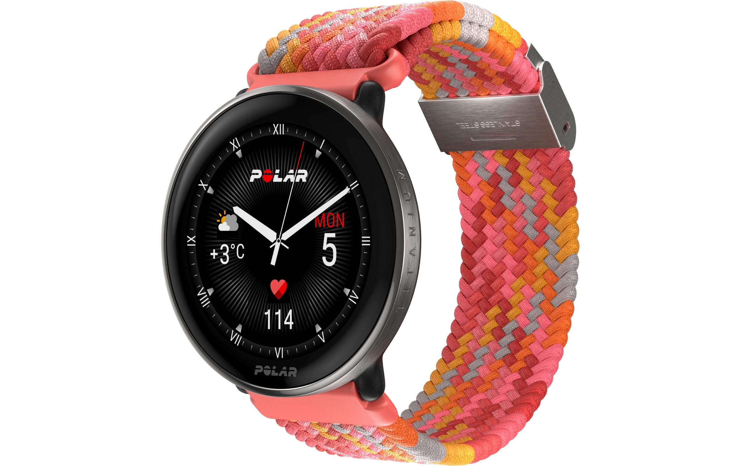 Armband Braided Yarn S-L RotErsatzband
