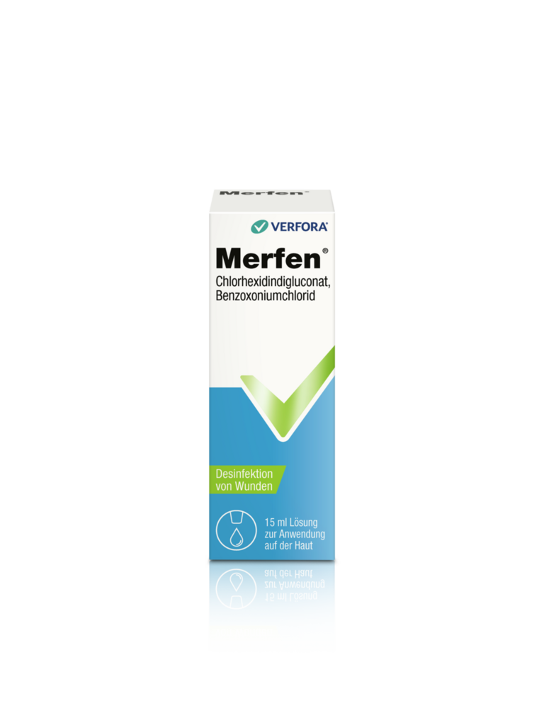 MERFEN wässerige Lösung wässrige Lös farblos Fl 15 ml