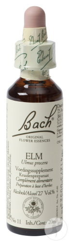 Fleurs De Bach Remedie 11 Elm/Orme 20ml