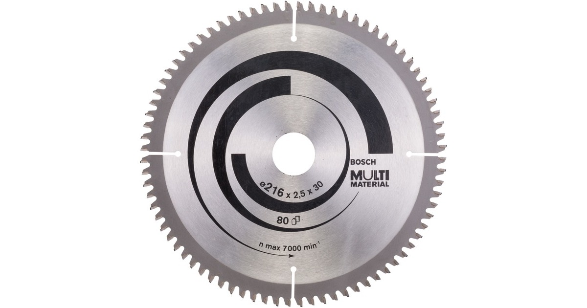 BoschCirkelzaagblad Multi Material, 216 mm