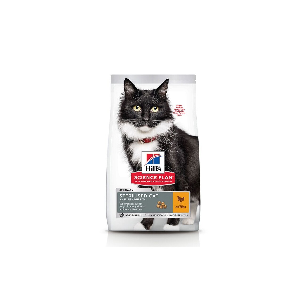 Hill's Science Plan Sterilised Mature Adult 7+ mit Huhn 1,5 kg