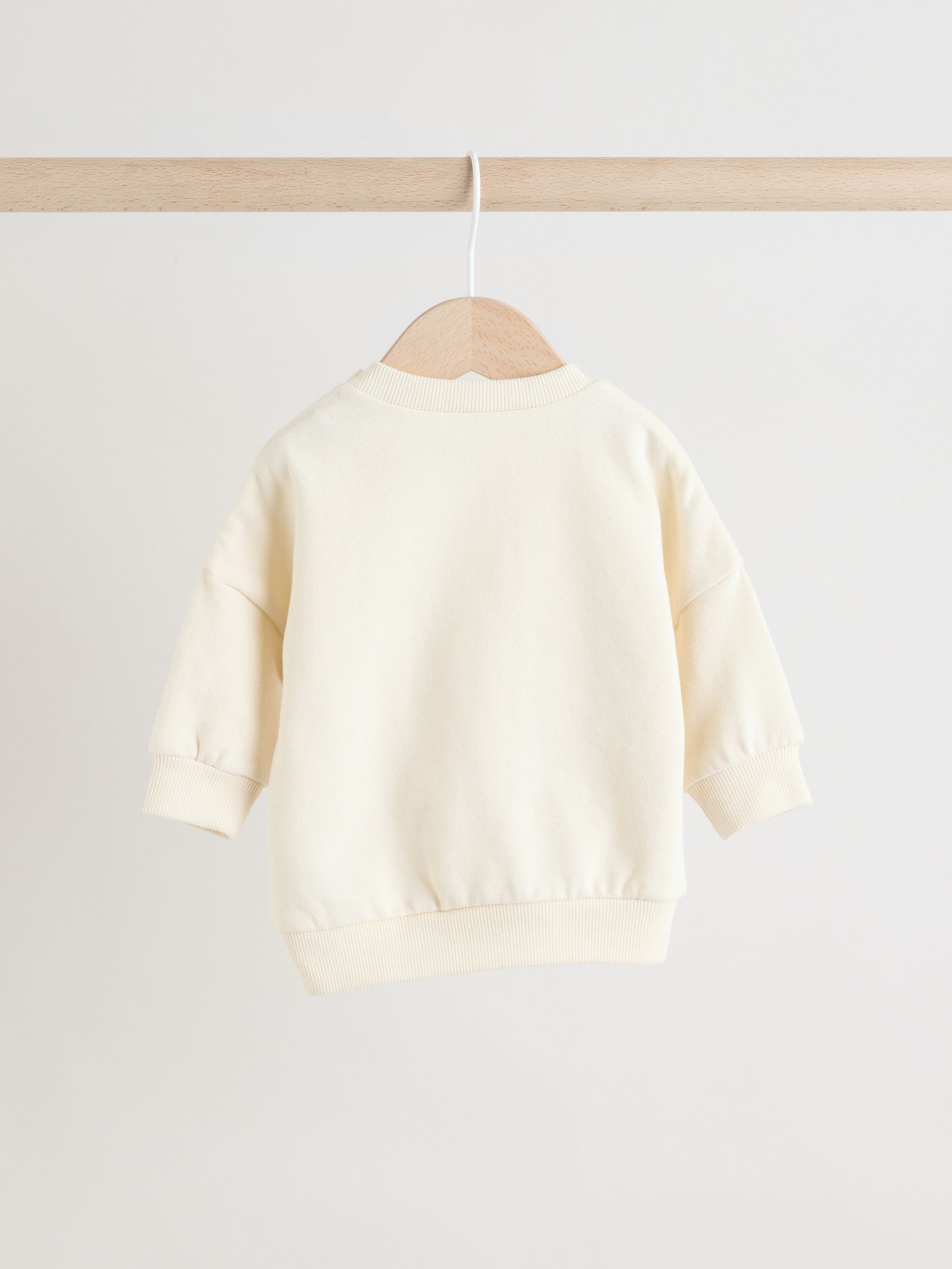 Neutraal - Baby Sweatshirt en Joggingbroeken Set 6 stuks (0mnd-3jaar)