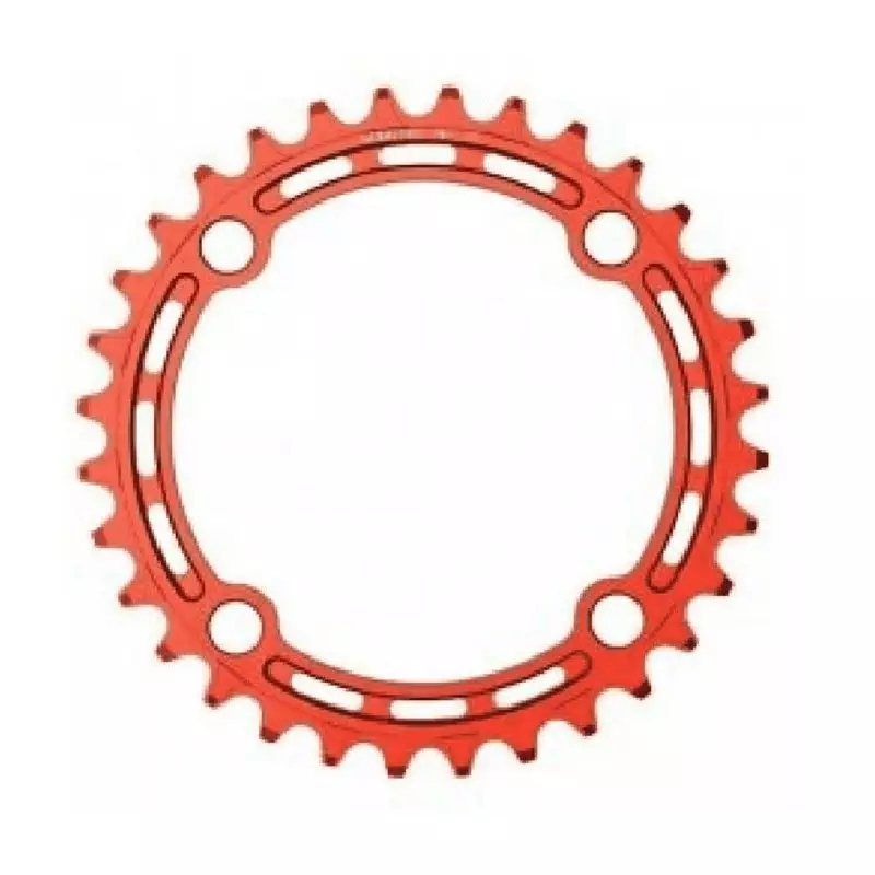 DARTMOOR PROMO Couronne Trail narrow-wide, alu 7075, 34T, orange anod.