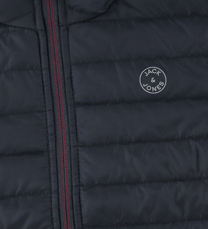 Jack & Jonas Steppjacke - JjeMulti - Noos - Navy Blazer m. Rot