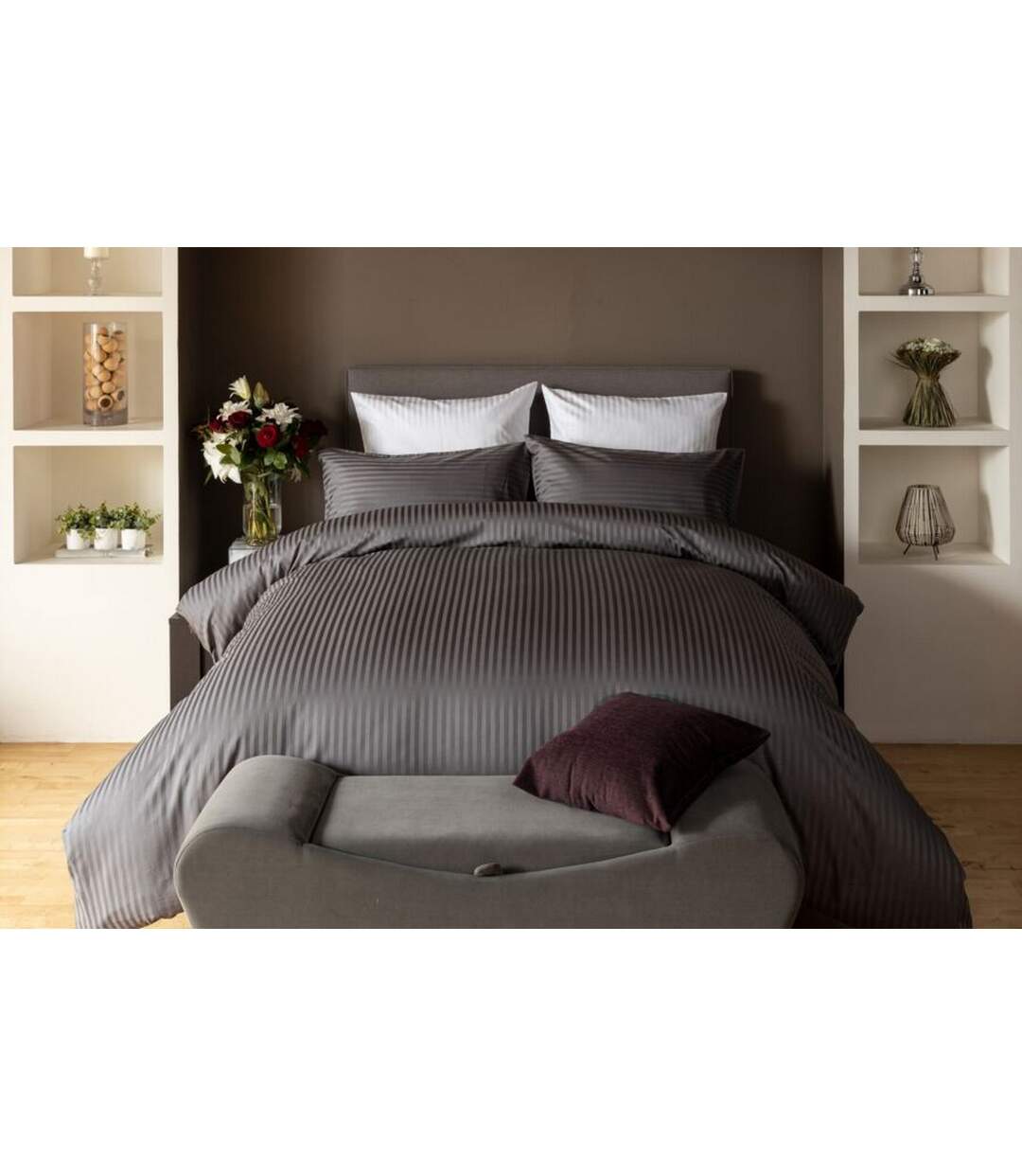 Belledorm - Parure de lit HOTEL SUITE (Anthracite) - UTBM453