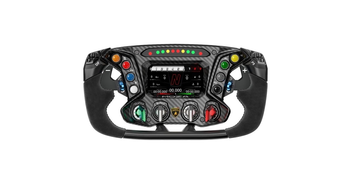 MOZALamborghini Essenza SCV12 stuur  (Zwart)