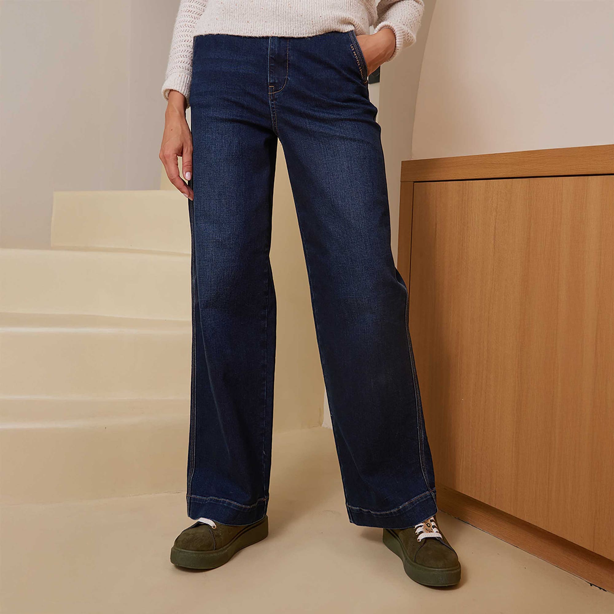 Jean Femme bleu