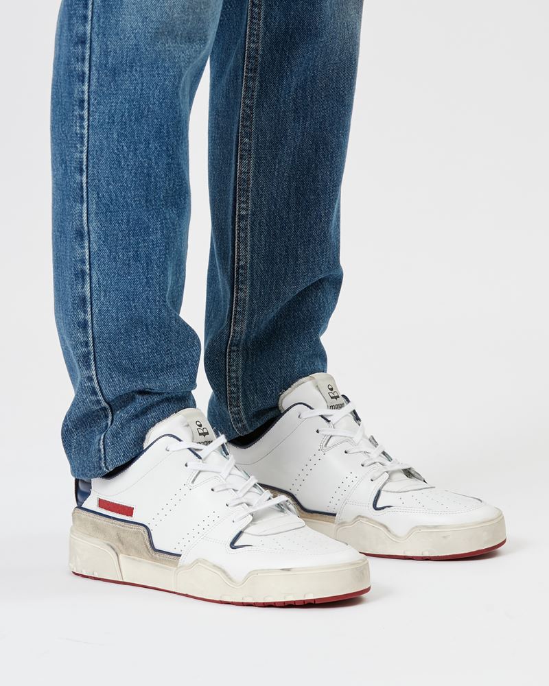 EMREEH BASKETS EN CUIR