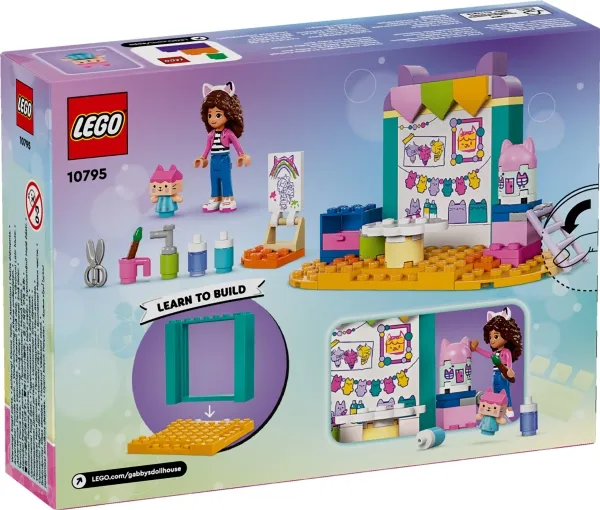 LEGO Gabby's Dollhouse 10795 Kreatid med Æskebarn