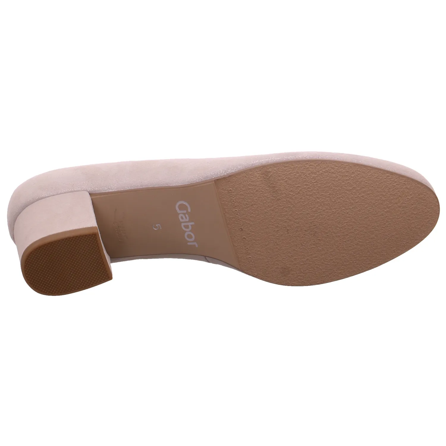 GABOR Pumps Beige Leder