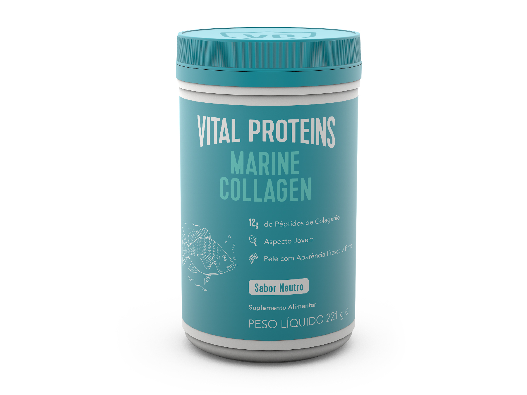 COLAGÉNIO VITAL PROTEINS ORIGEM MARINHA 221G