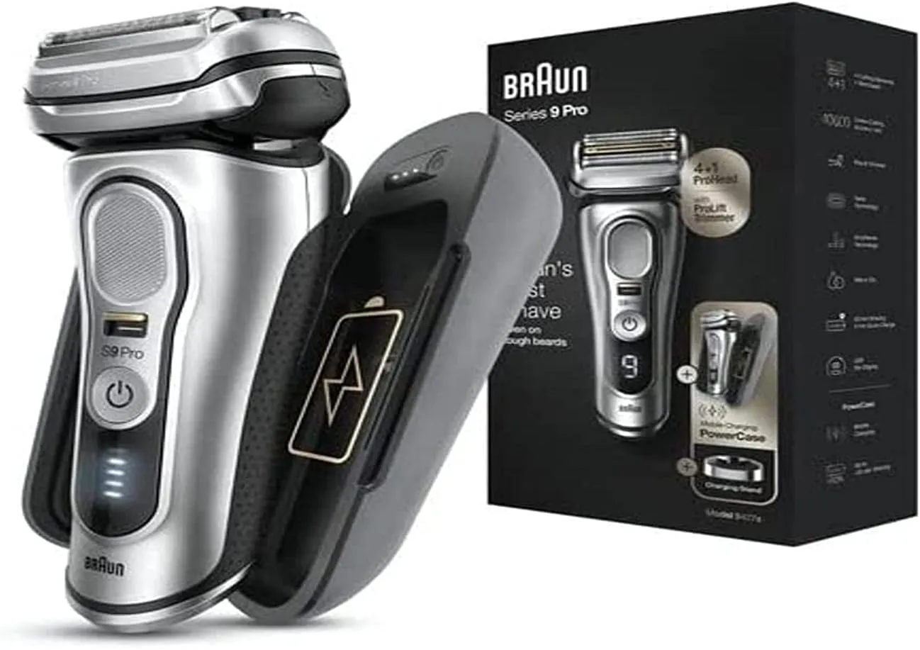Braun Rasierer Serie 9 9427s | Nass- und Trockengebrauch