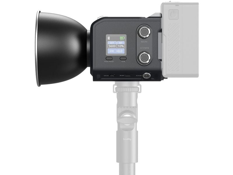 Smallrig Dauerlicht RC 100C COB Lite Version LED-Licht mit effizientem internem Kühlsystem