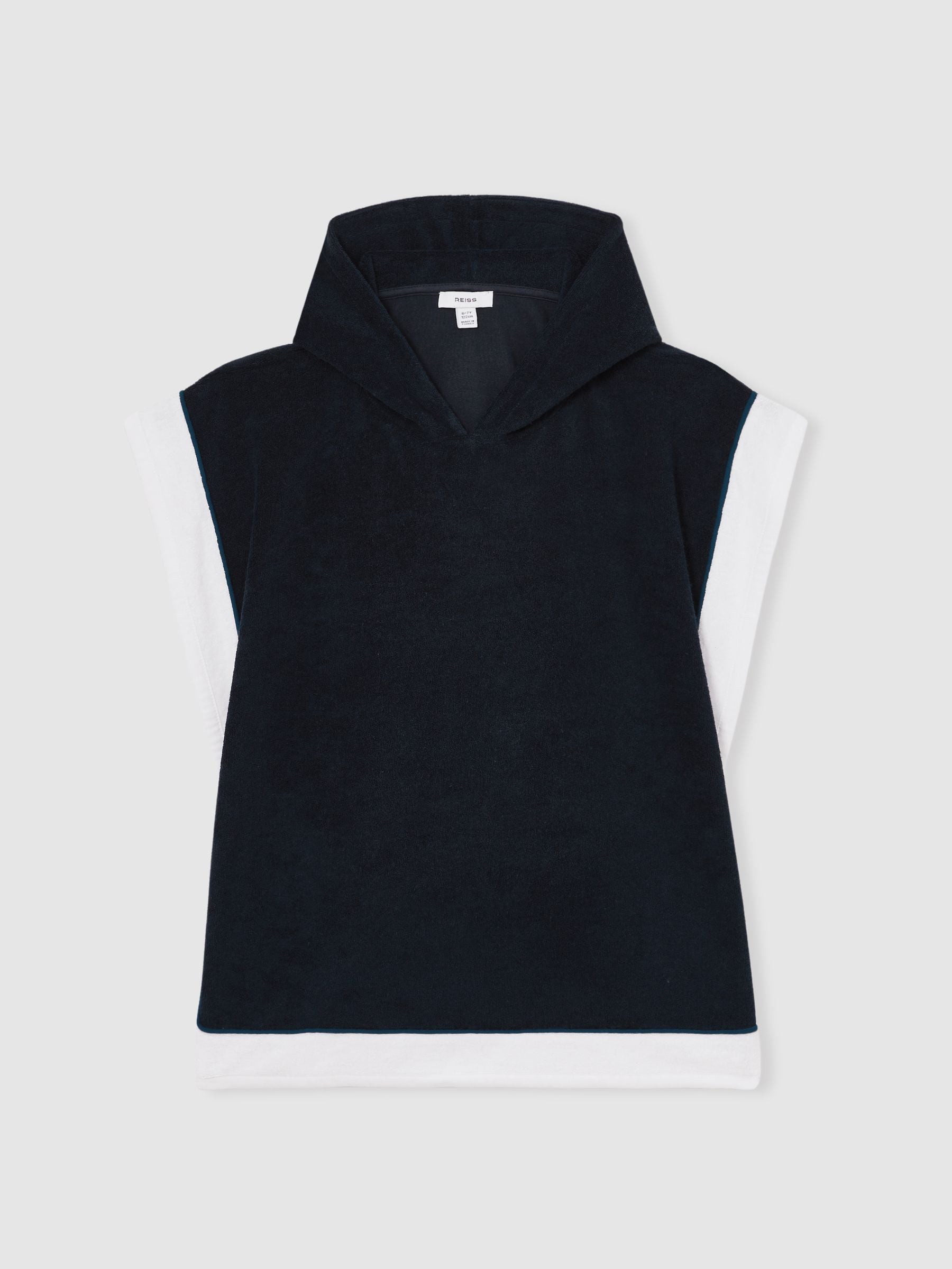 Reiss Marley Colour-Block Hooded Towel
