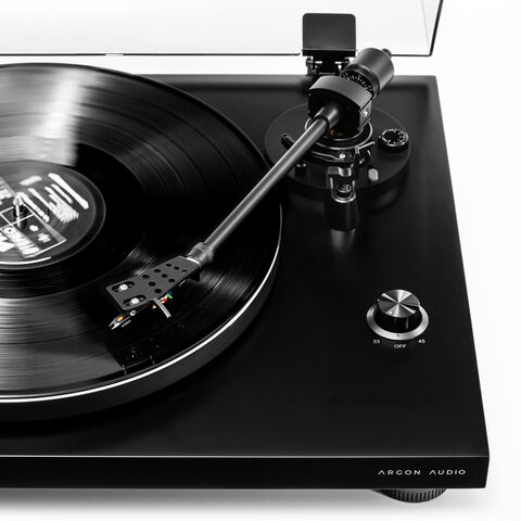 Argon Audio TT-3 – solide hifi-draaitafel met goed geluid Zwart