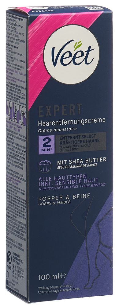 Veet Haarentfernungscreme Creme Körper&Beine Fl 100 ml