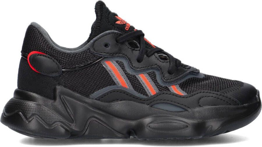 Adidas Originals OZWEEGO Schoenen Core Black Solar Red Grey Six