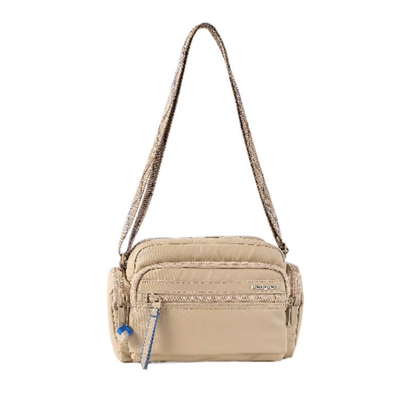 Sac bandoulière Emily 24 cm Creased Safary Beige