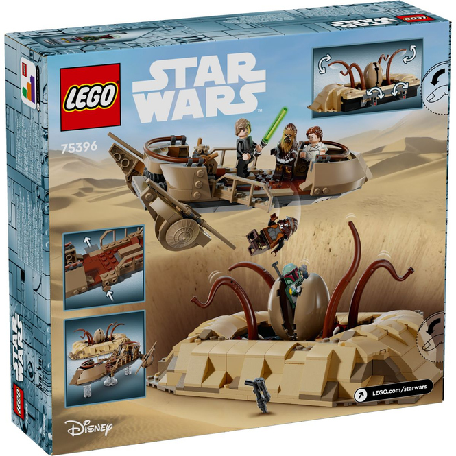 LEGO® Star Wars™ 75396 - Wüsten-Skiff und Sarlacc-Grube
