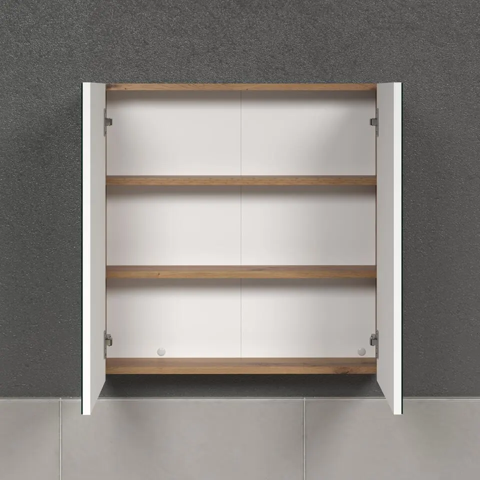 Hioshop Touch spiegelkast eik decor