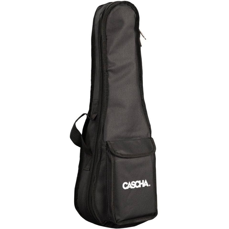 Cascha HH 2027 Premium Mahogany sopraan ukelele set (4-talig)