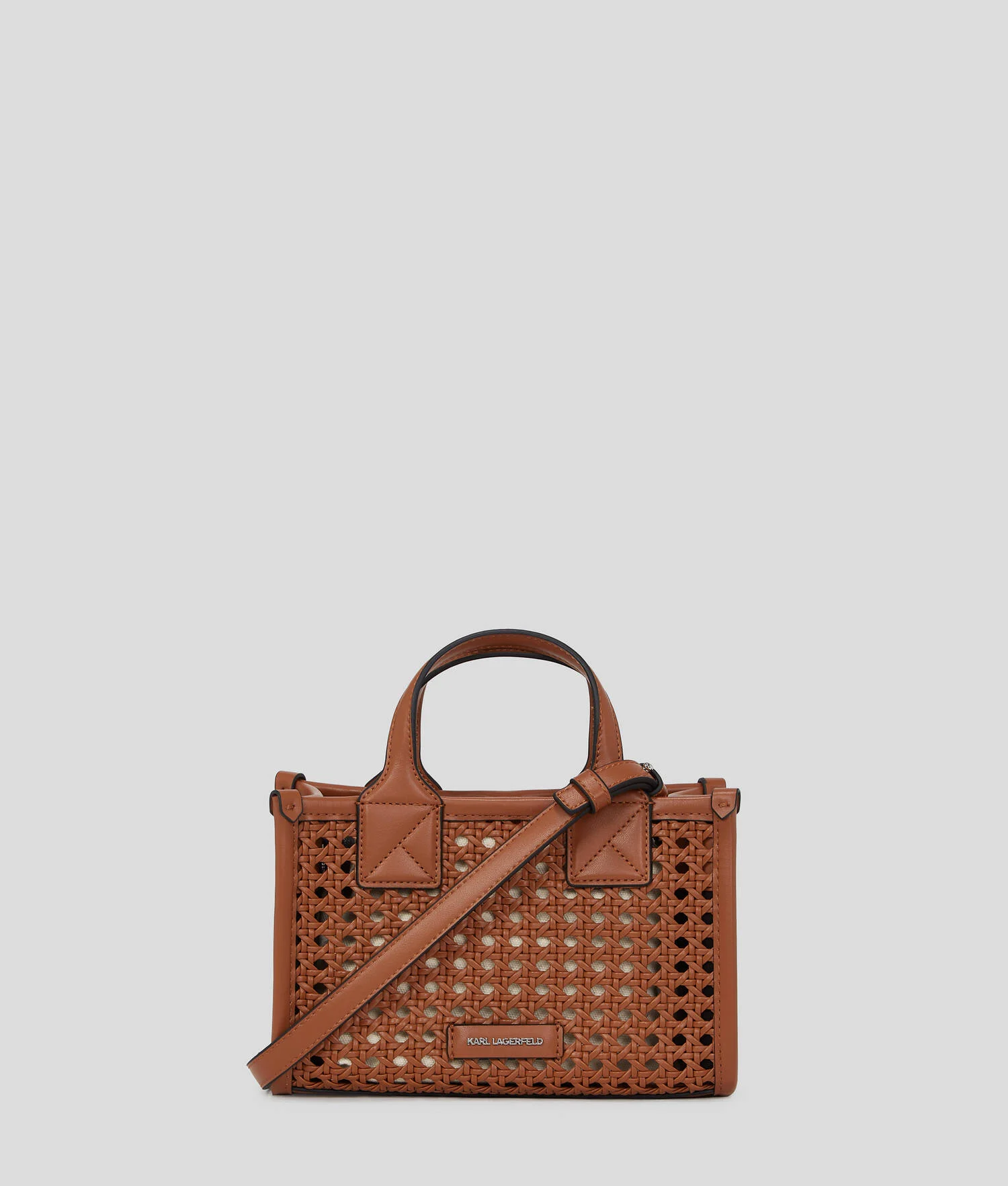PETIT SAC CABAS K/SKUARE - Tan foncé