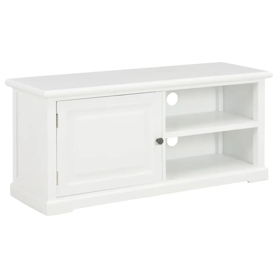 vidaXL - Tv-meubel - Wit - Hout